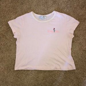 Lolita Pink Crop Top